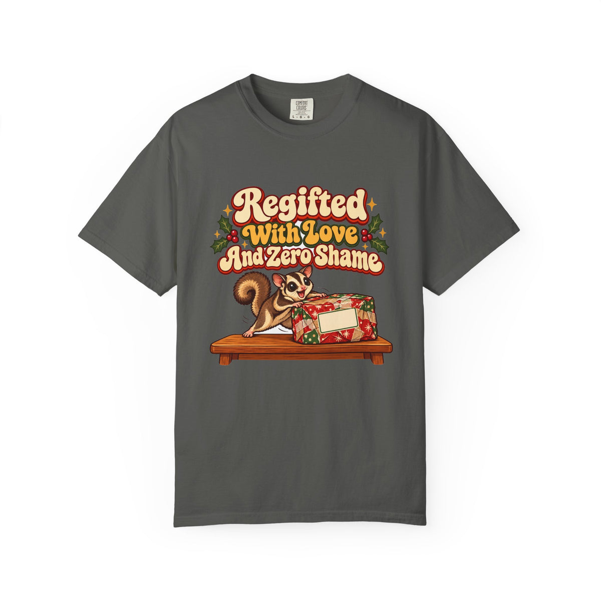 Funny White Elephant Shirt Regifted With Love And Zero Shame Shirt, Funny Holiday Gift Shirt, Christmas Gift Idea