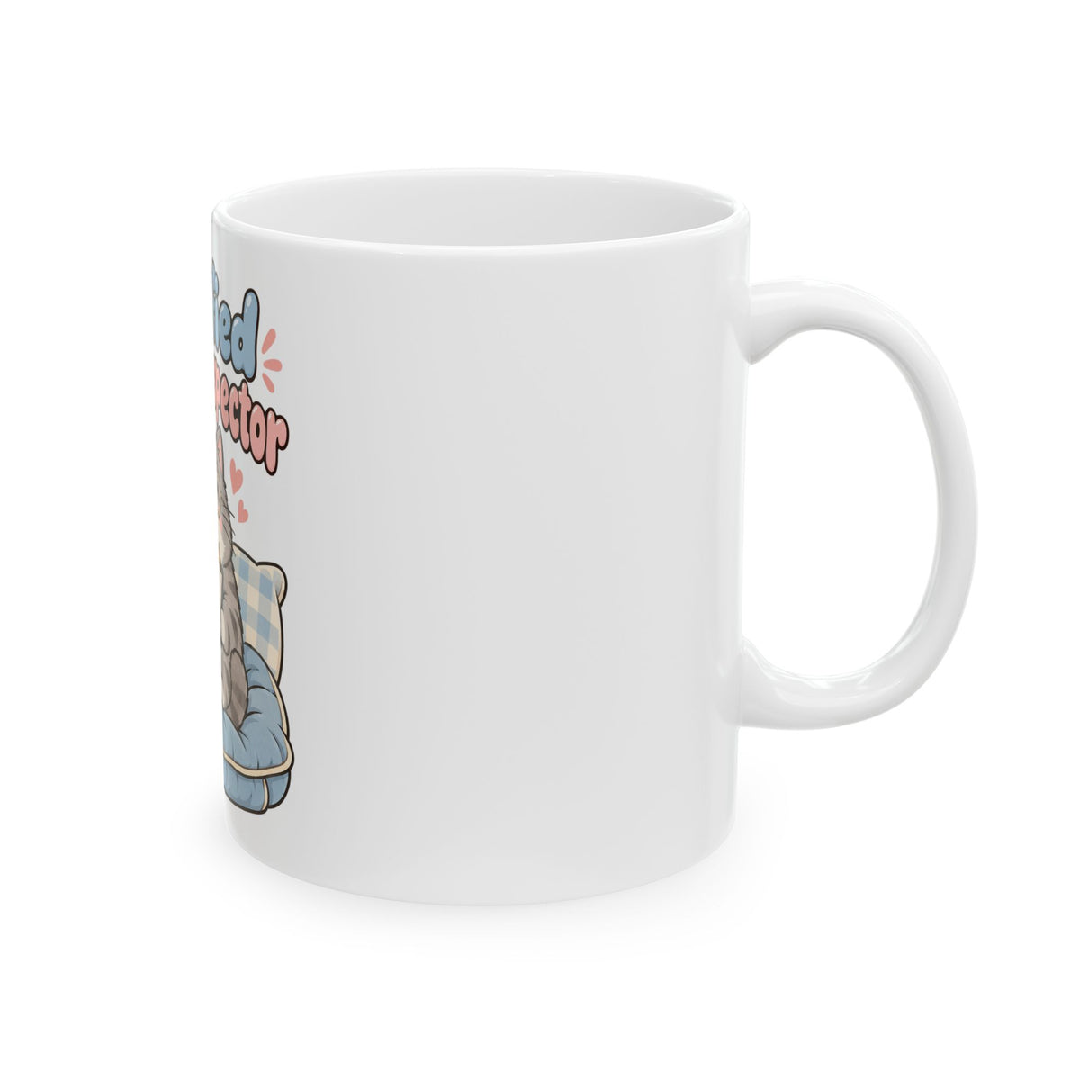 Certified Couch Inspector Mug, Funny Cat Mom Cat Dad Gift, Cat Lover Christmas Gift, Coffee Mug 11oz 15oz