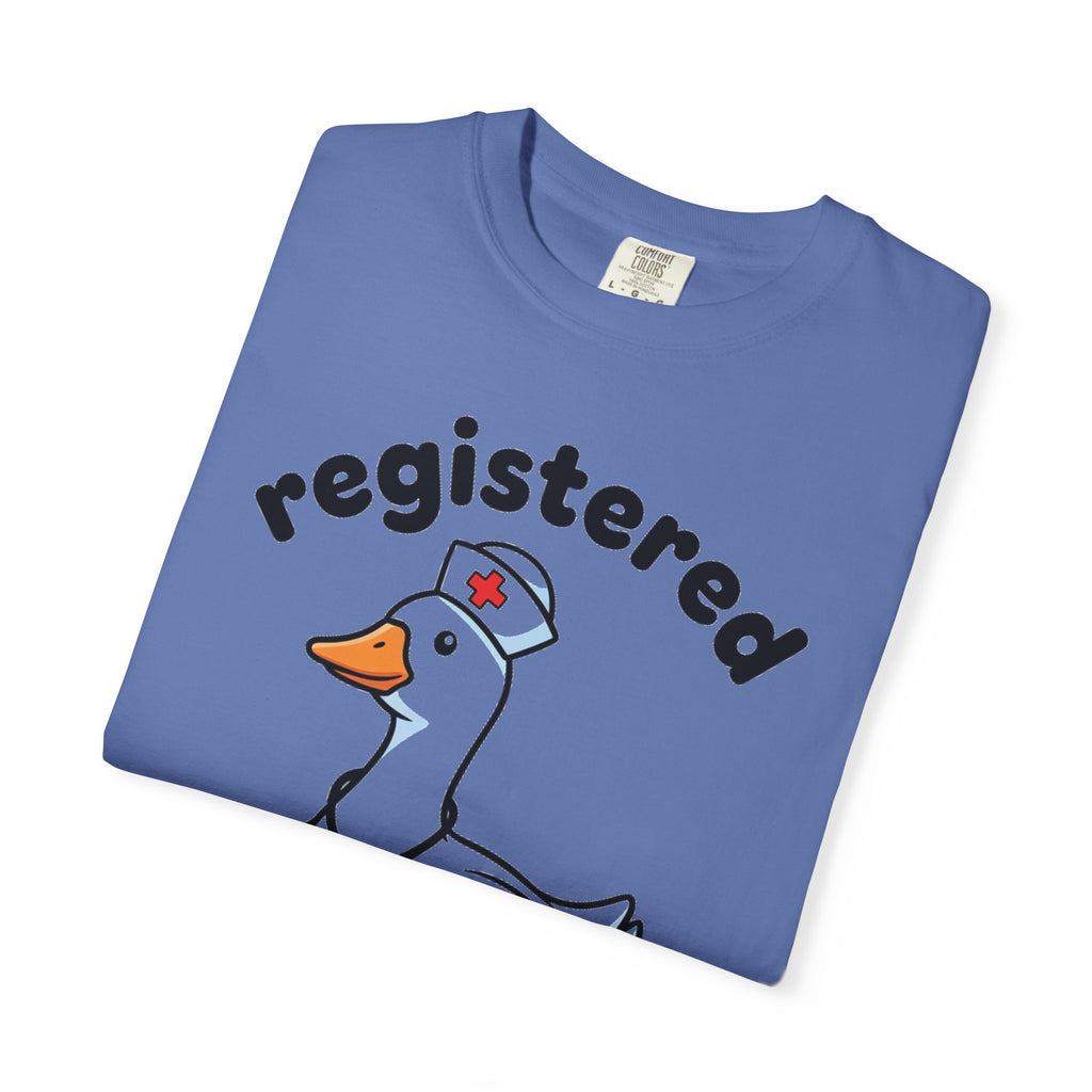 Registered Silly Goose Bold Shirt, Nurse Cap Goose Tee, Funny RN Humor Shirt, Nurse Gift
