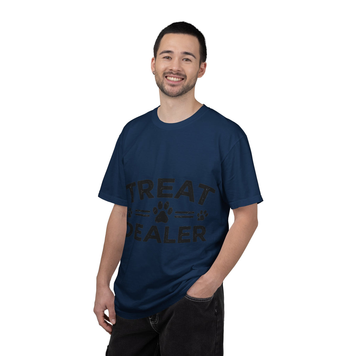 Treat Dealer Shirt, Funny Dog Mom Paw Print Tee, Pet Treat Shirt, Dog Lover Gift