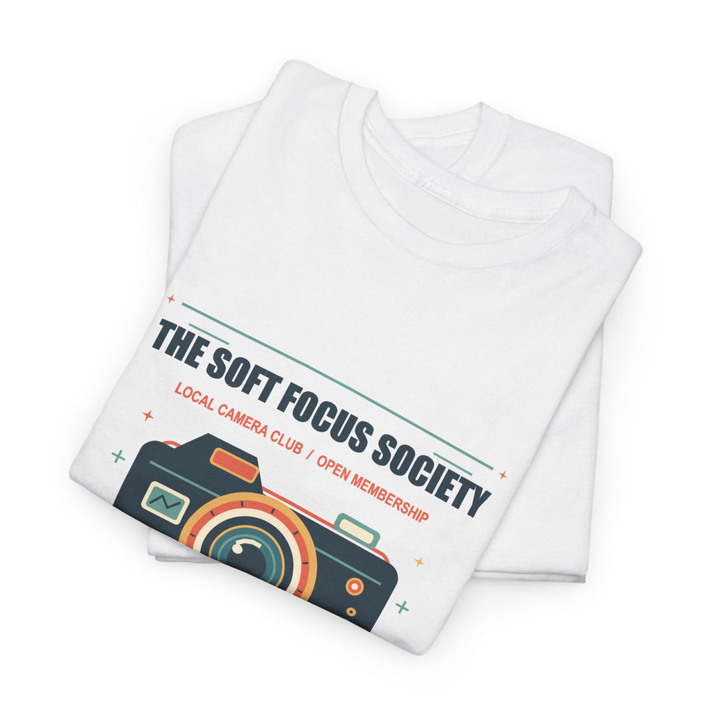Soft Focus Society Camera Club T-Shirt — Blurry, But Committed