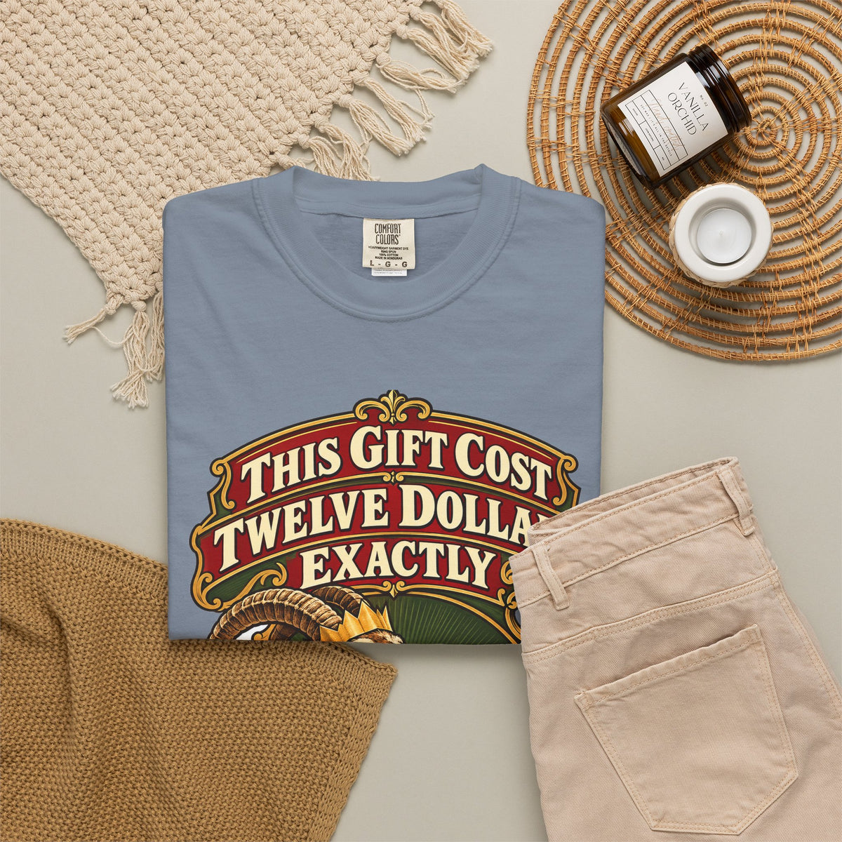 White Elephant Gift This Gift Cost Twelve Dollars Exactly Shirt, Funny Gift Exchange Gift, Christmas Gift, Funny Shirt
