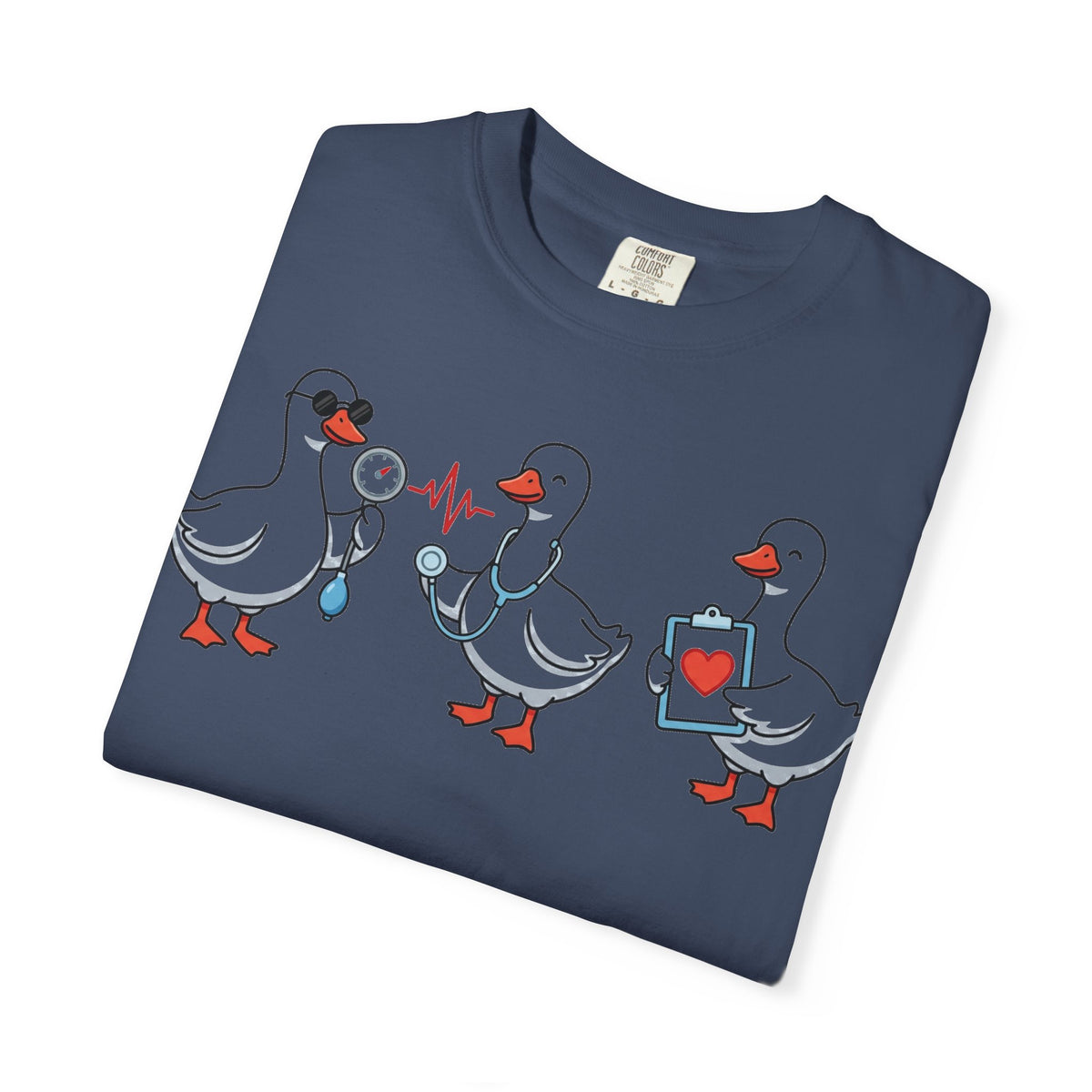Silly Goose Nurse Squad Shirt, Funny Nurse Geese Tee, Stethoscope Goose Shirt, Nurse Team Gift