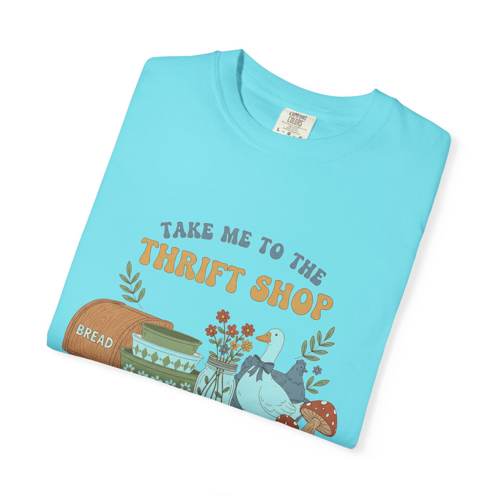 Take Me To The Thrift Shop Tall Shirt, Thrifted Treasures Still Life Tee, Vintage Lover Shirt, Thrifting Gift