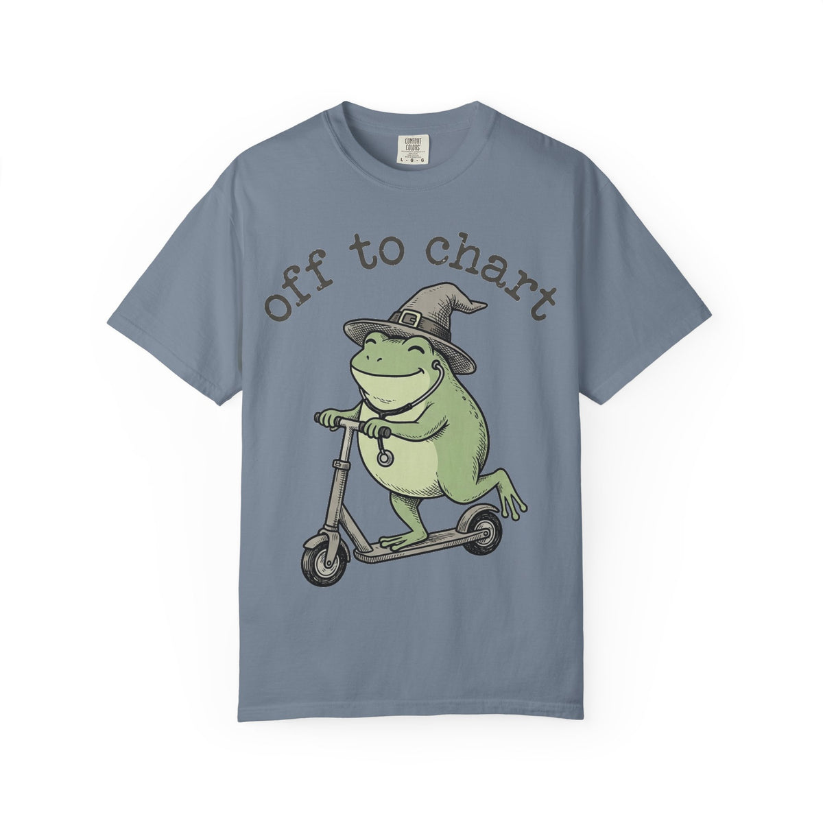 Off To Chart Shirt, Funny Witch Frog Nurse Tee, Charting Nurse Scooter Shirt, RN Gift