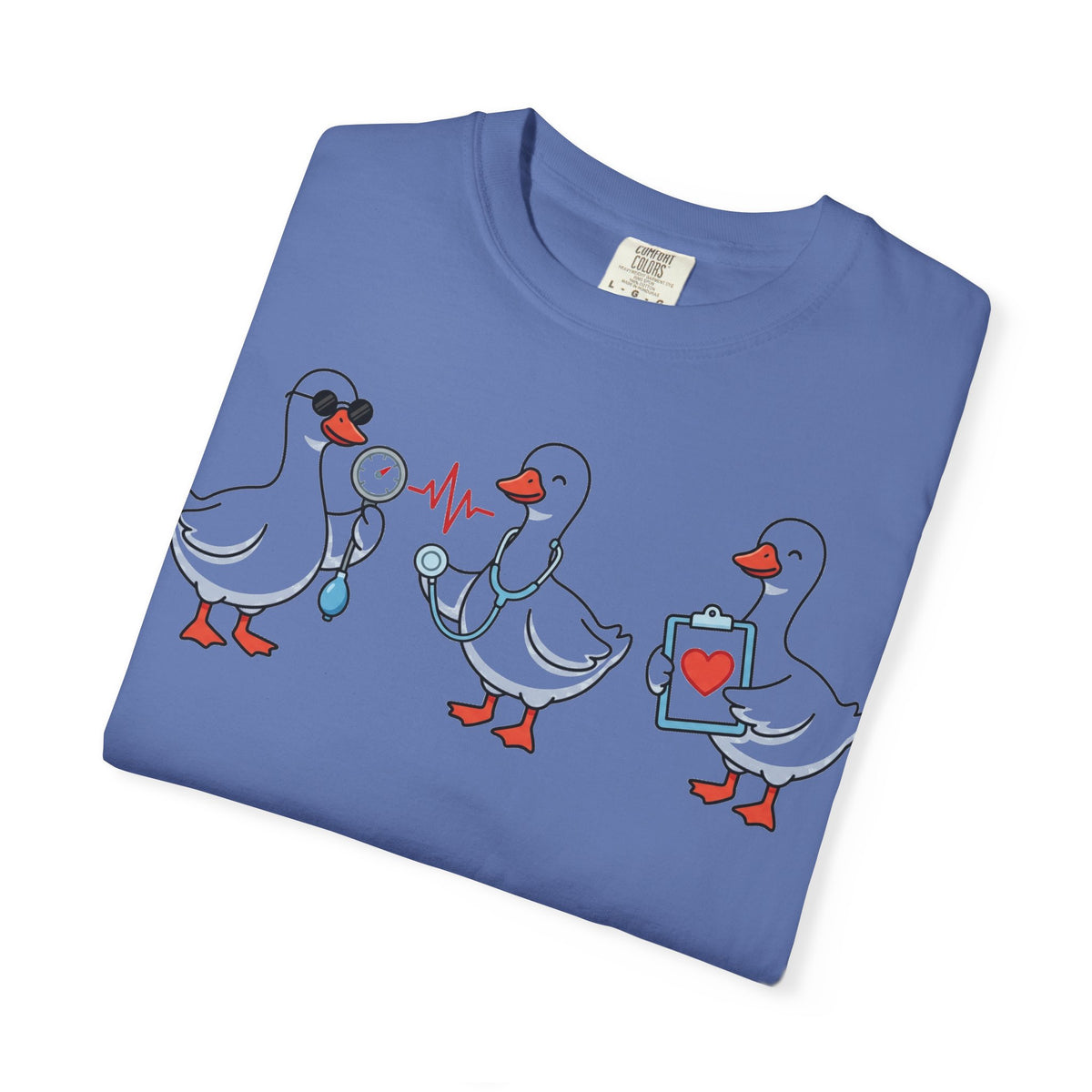 Silly Goose Nurse Squad Shirt, Funny Nurse Geese Tee, Stethoscope Goose Shirt, Nurse Team Gift