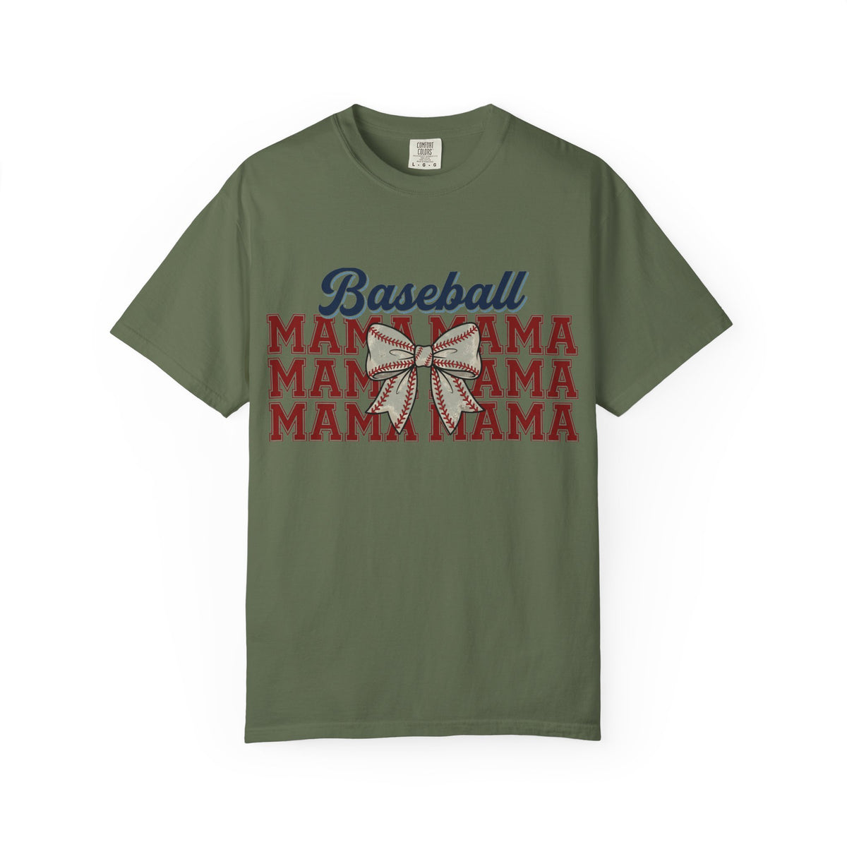 Baseball Mama Three Row Shirt, Varsity Repeat Mama Tee, Baseball Bow Mom Shirt, Little League Gift