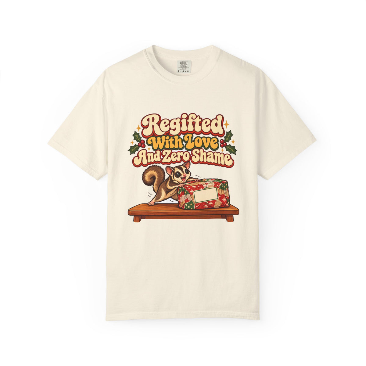 Funny White Elephant Shirt Regifted With Love And Zero Shame Shirt, Funny Holiday Gift Shirt, Christmas Gift Idea