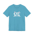 Cat Mom T-Shirt — Cute Paw & Ears Graphic Tee for Cat Lovers