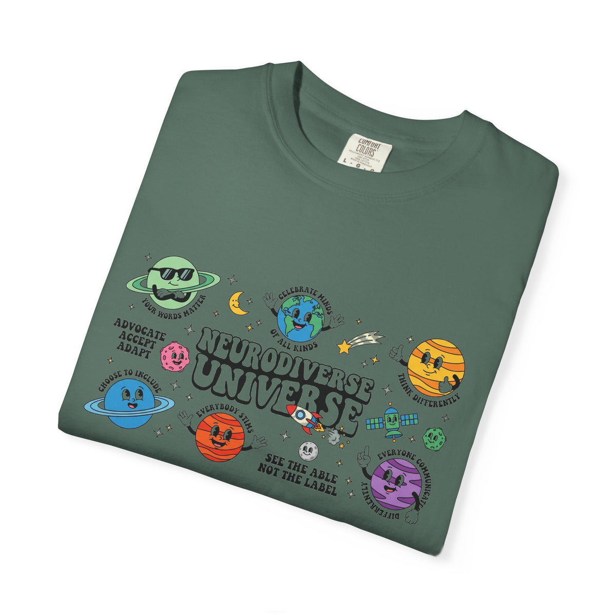 Neurodiverse Universe Shirt, Celebrate Minds Of All Kinds Tee, Autism Acceptance Shirt, SPED Teacher Gift