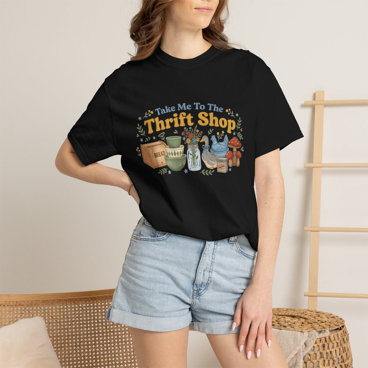 Take Me To The Thrift Shop Shirt, Vintage Pyrex Thrifting Tee, Secondhand Lover Shirt, Thrifter Gift