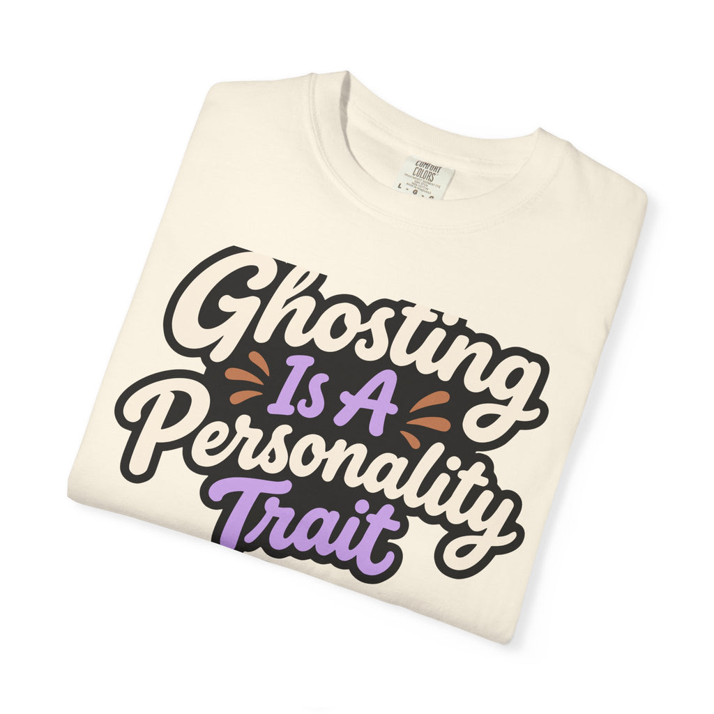 Ghosting Is A Personality Trait Halloween Shirt, Funny Ghost Tee, Retro Humor