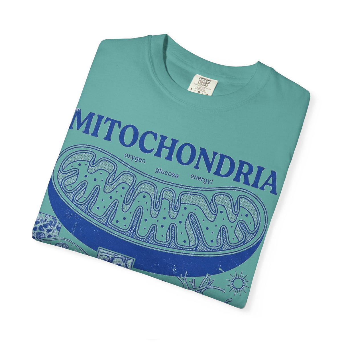 Mitochondria Powering Life Since Forever Shirt, Funny Biology Teacher Tee, Science Nerd Shirt, Student Gift