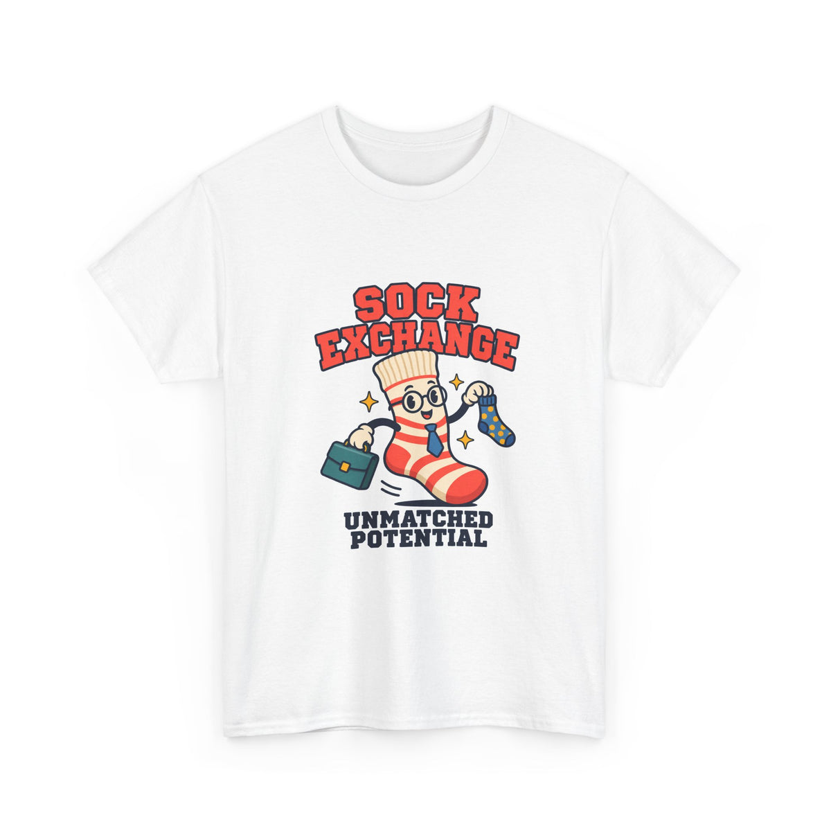 Sock Exchange T-Shirt — Unmatched Potential