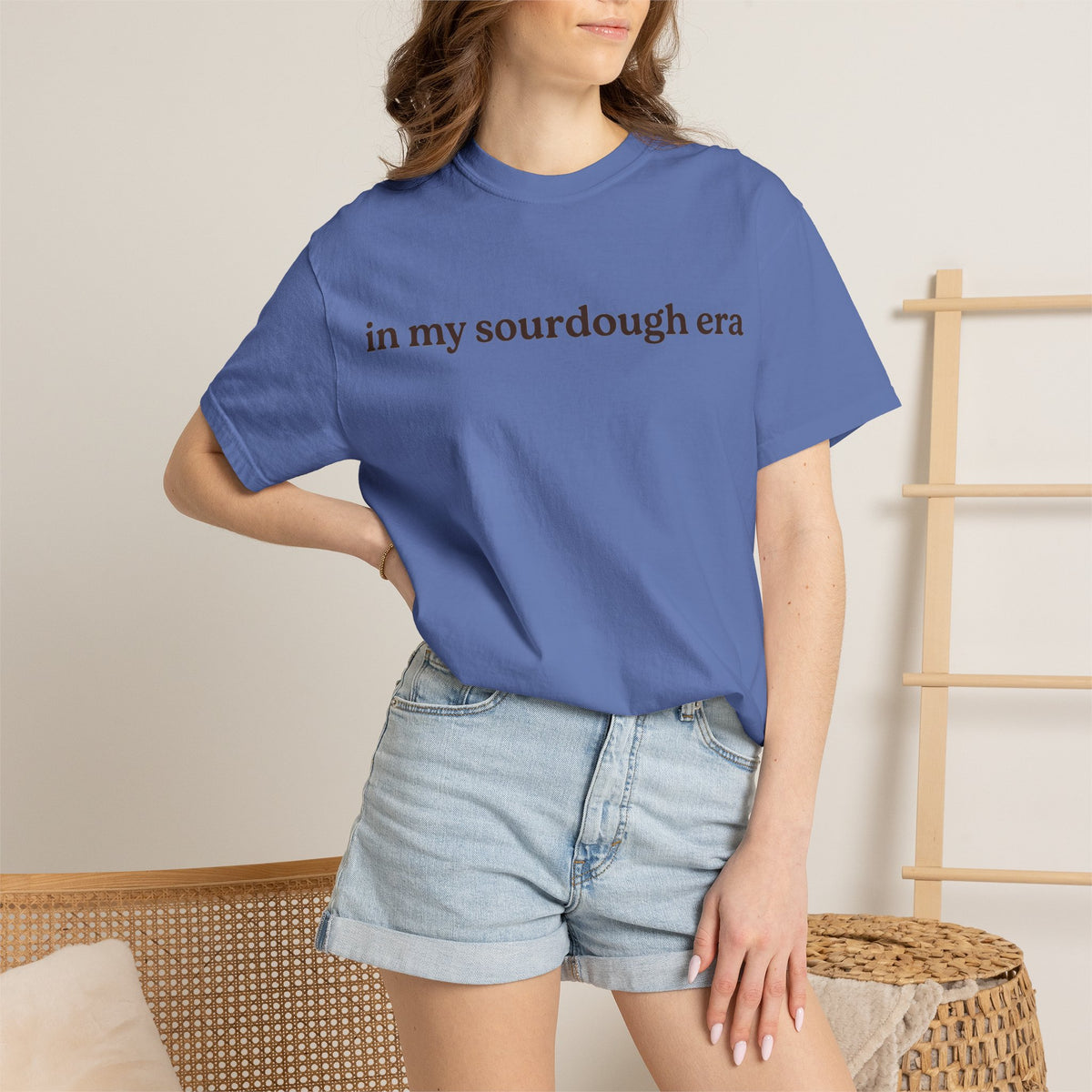 In My Sourdough Era Shirt, Funny Bread Baker Tee, Serif Sourdough Starter Shirt, Baking Gift