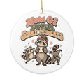 Mom Of Feral Small Humans Ornament, Funny Mom Gift from Daughter Son, Christmas Gift for Mom, Christmas Ornament 2026