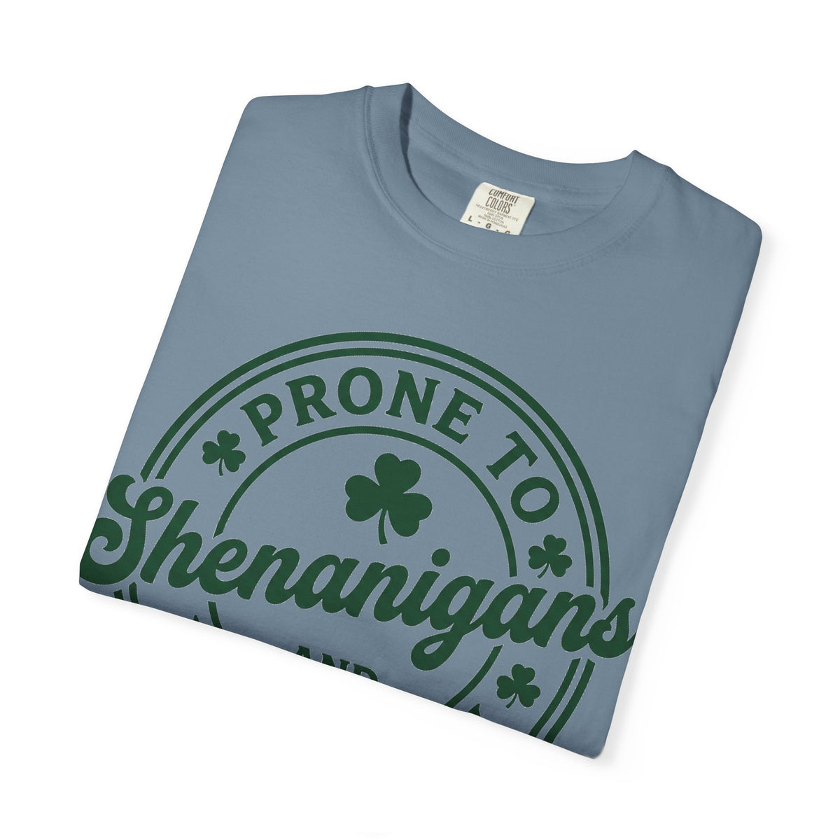 Prone To Shenanigans And Malarkey Bold Shirt, Irish Stamp Badge Tee, Funny St Patricks Shirt, Irish Gift