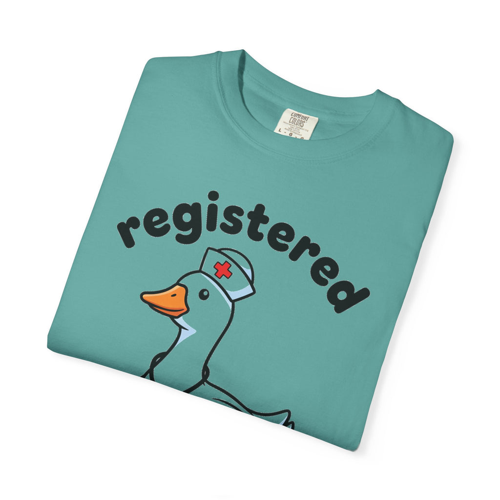 Registered Silly Goose Bold Shirt, Nurse Cap Goose Tee, Funny RN Humor Shirt, Nurse Gift