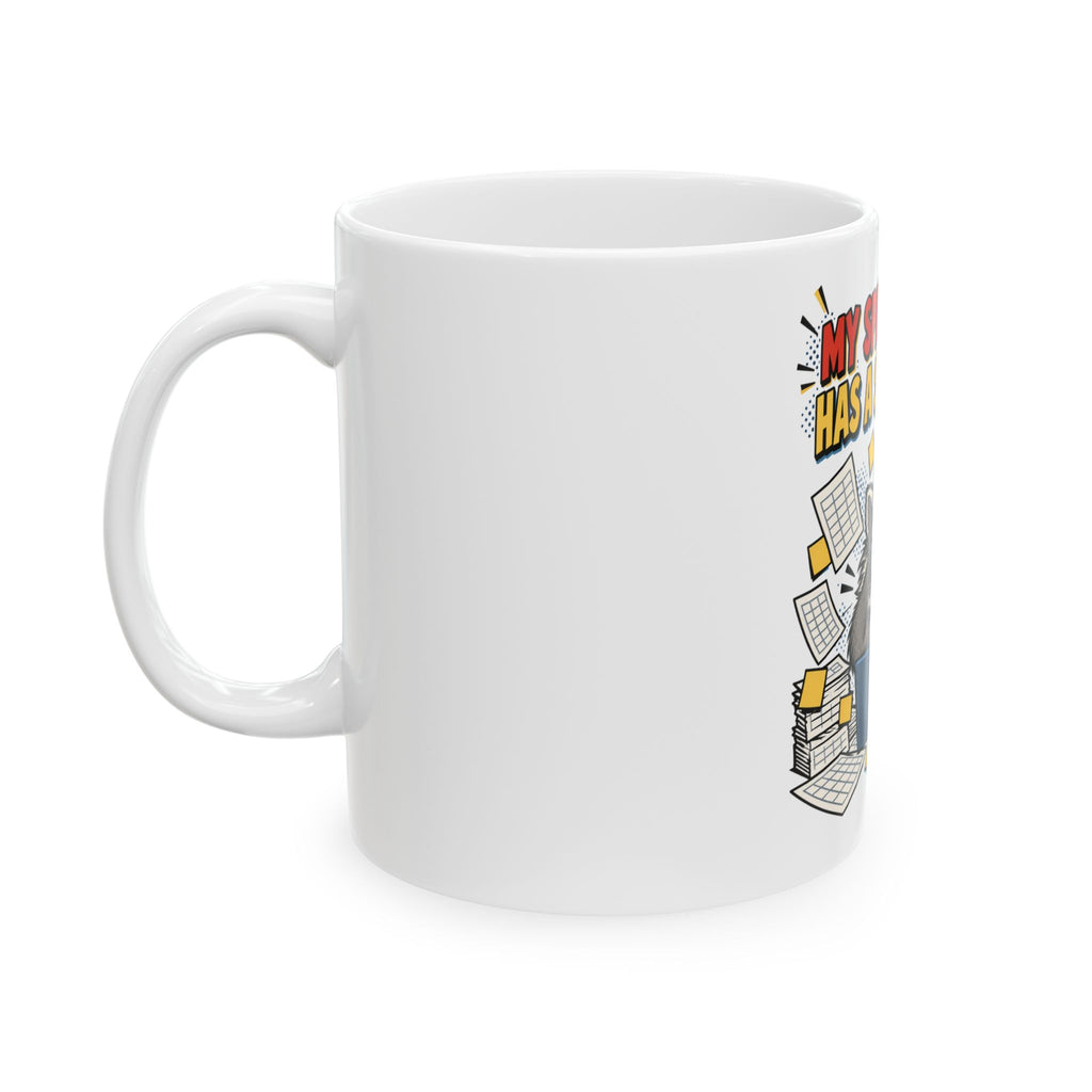 My Spreadsheet Has A Spreadsheet Mug, Funny Coworker Gift Office Humor, Office Christmas Gift, Coffee Mug 11oz 15oz