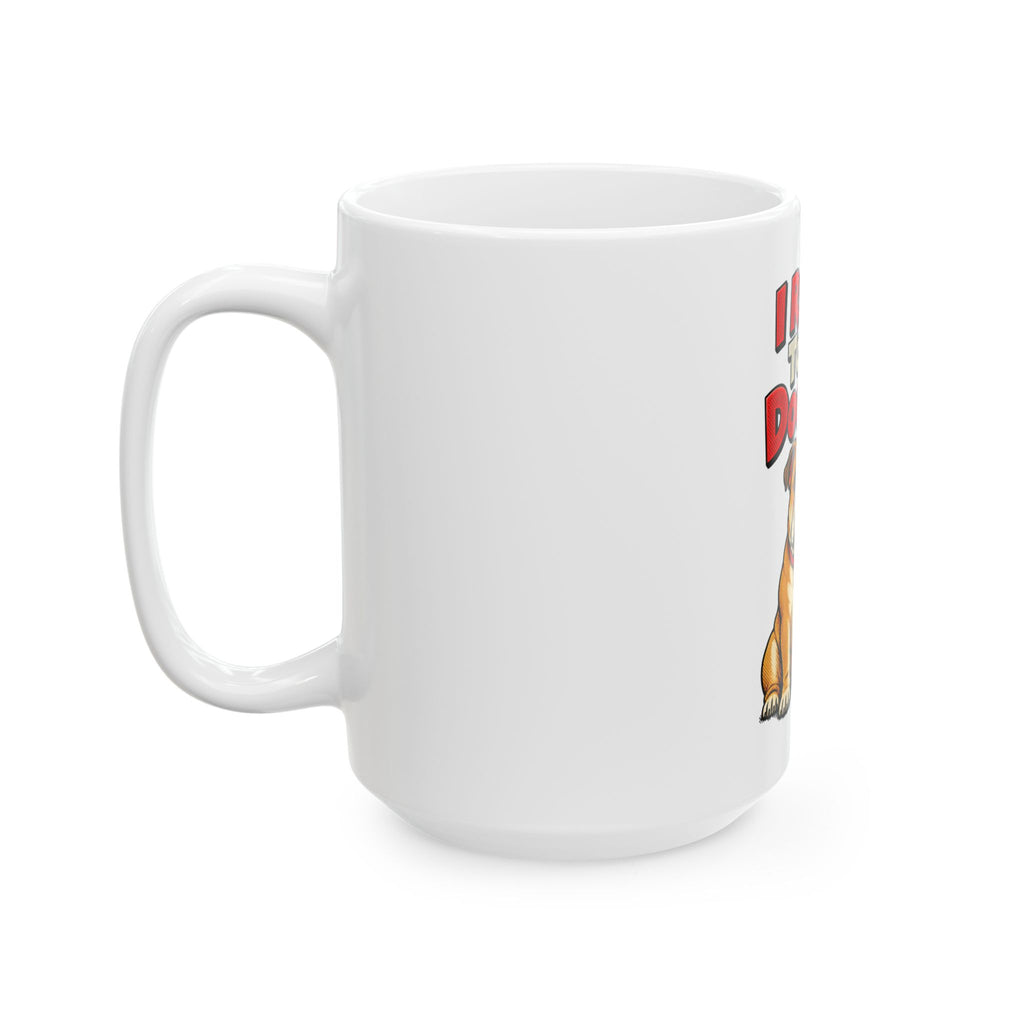 I Report To The Dog Now Mug, Funny Retirement Gift for Coworker, Retired Christmas Gift, Coffee Mug 11oz 15oz