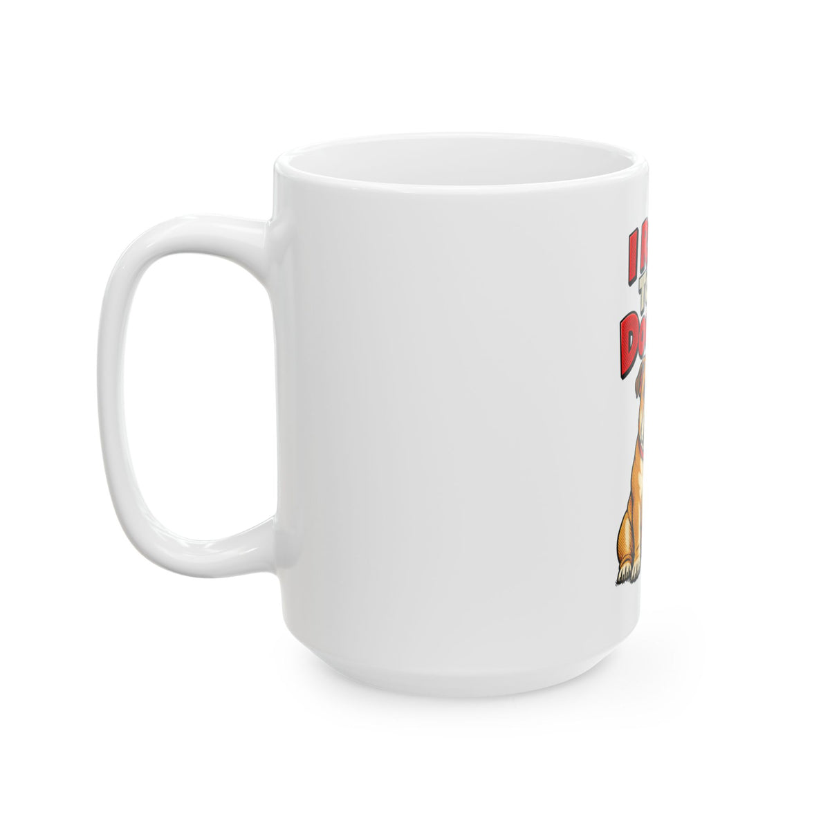 I Report To The Dog Now Mug, Funny Retirement Gift for Coworker, Retired Christmas Gift, Coffee Mug 11oz 15oz