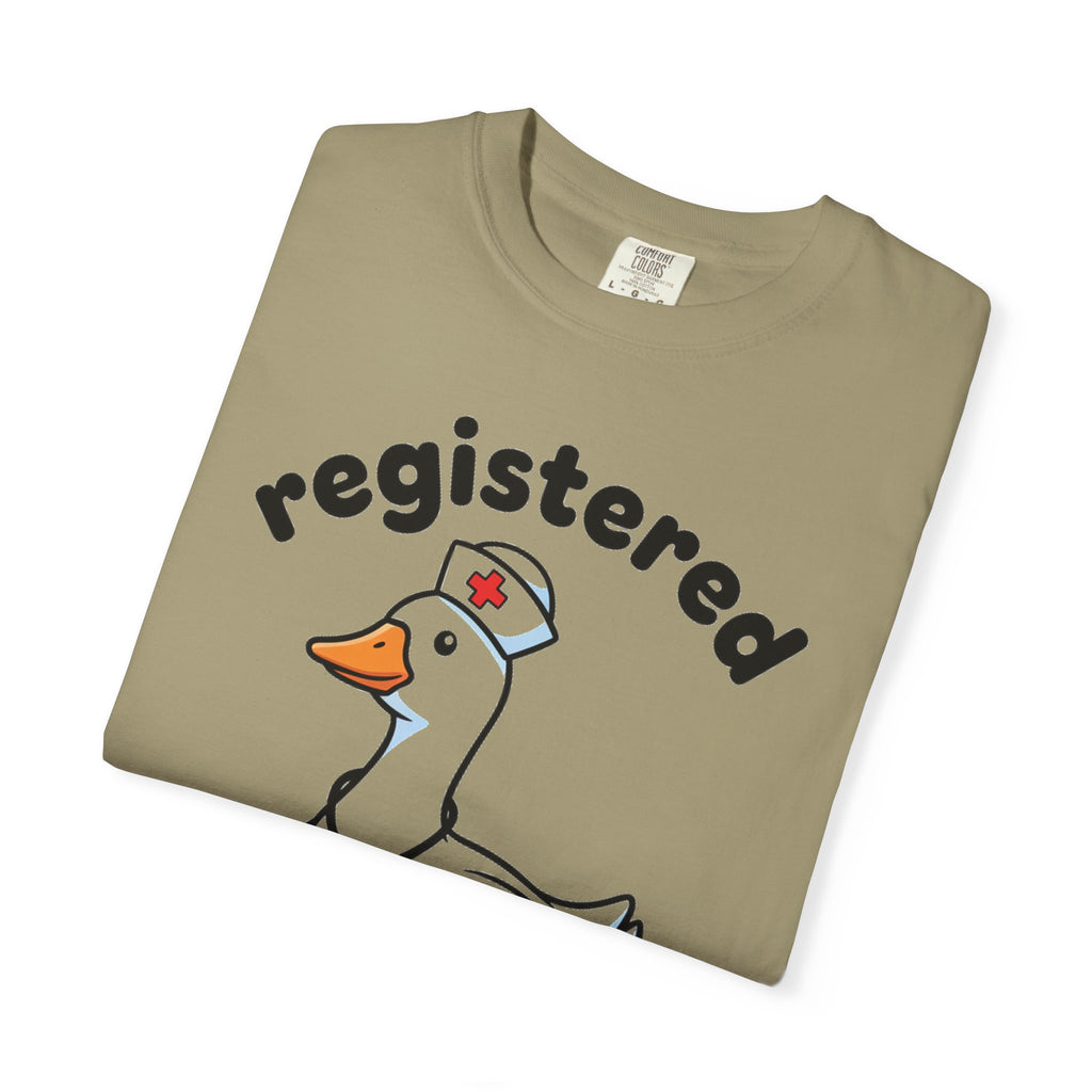 Registered Silly Goose Bold Shirt, Nurse Cap Goose Tee, Funny RN Humor Shirt, Nurse Gift
