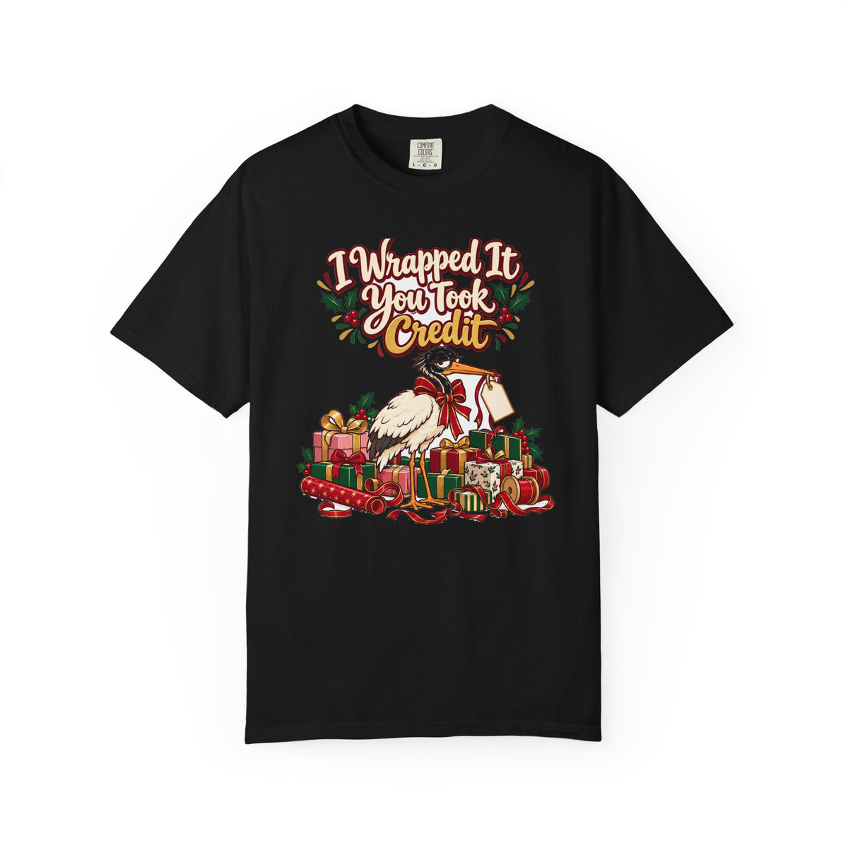 Funny Christmas Mom Shirt I Wrapped It You Took Credit Shirt, Funny Holiday Gift Shirt, Christmas Gift Idea