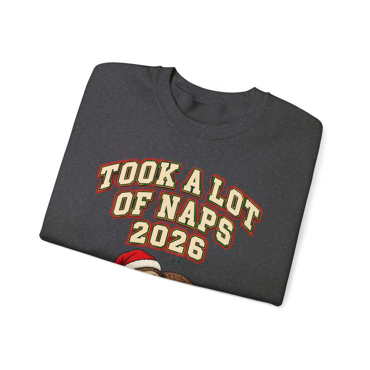 Funny Christmas Ornament Took A Lot Of Naps 2026 Mug Sweatshirt Dated Keepsake Gift for Dad New Parent Tired Mom Sloth