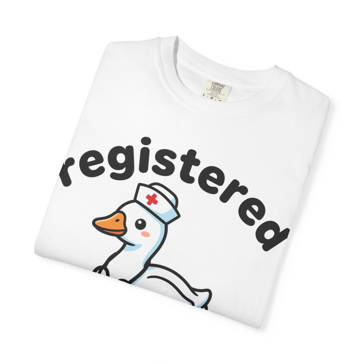 Registered Silly Goose Blushing Shirt, Cute Nurse Goose Tee, Funny RN Shirt, Nurse Week Gift