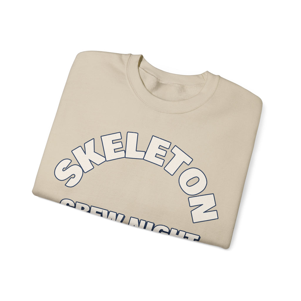 Skeleton Crew Night Shift Sweatshirt | Nurse Halloween Sweatshirt | Spooky Nurse Sweatshirt | Healthcare Worker Gift | Halloween 2026