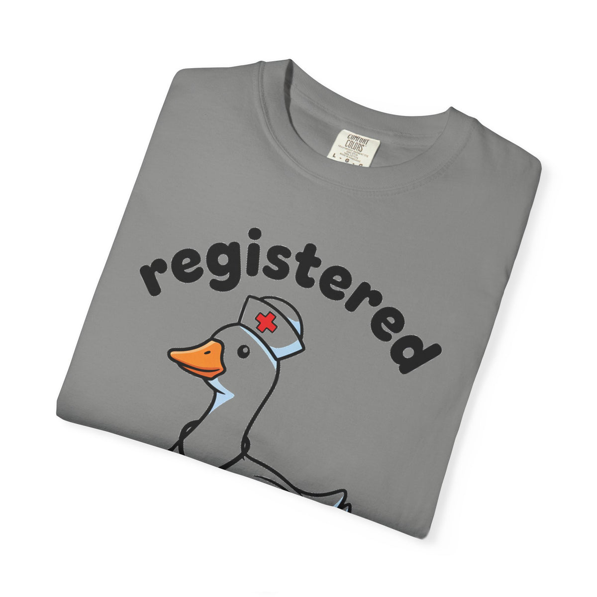 Registered Silly Goose Bold Shirt, Nurse Cap Goose Tee, Funny RN Humor Shirt, Nurse Gift