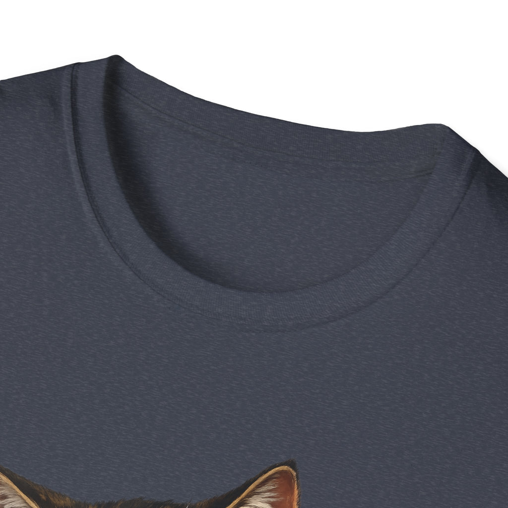 Smoking Cat T-Shirt — Retro Tabby Graphic Tee for Cat Lovers