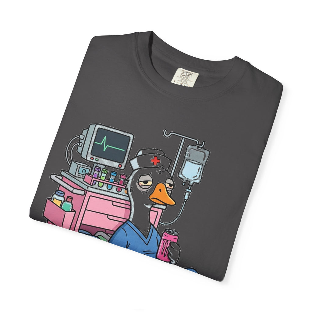 I'm About To Crash Out Shirt, Funny Night Shift Goose Nurse Tee, Burnt Out RN Shirt, Nurse Gift
