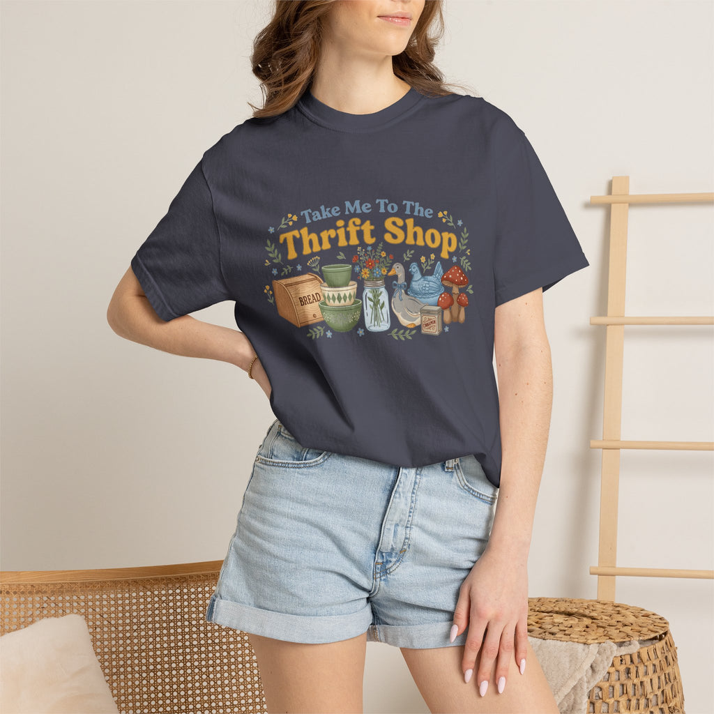 Take Me To The Thrift Shop Shirt, Vintage Pyrex Thrifting Tee, Secondhand Lover Shirt, Thrifter Gift
