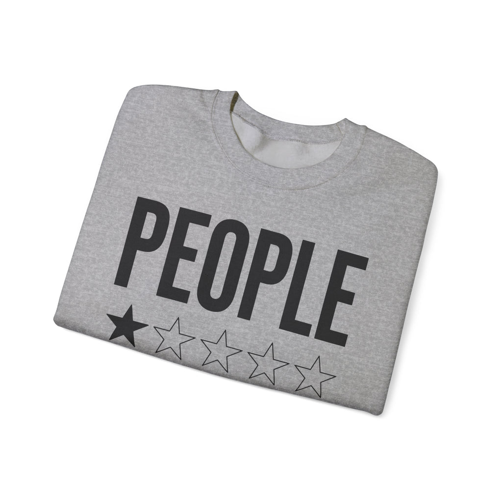 Introvert Sweatshirts For Men People One Star Review | Funny Introvert Sweatshirt | Sarcastic Quote Sweatshirt | Gift