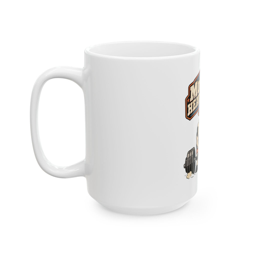 Mooving Heavy Things Mug, Funny Gym Lover Gift for Him Her, Workout Christmas Gift, Coffee Mug 11oz 15oz