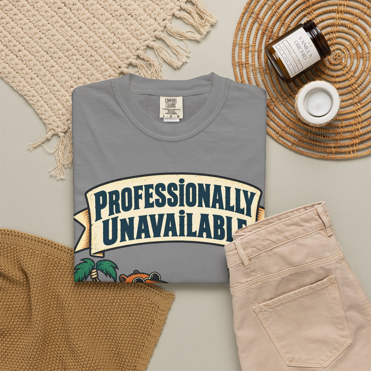 Funny Retirement Shirt Professionally Unavailable | Retired Cat Hammock Shirt | Retirement Gift For Him Her