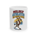 Mildly Athletic On Good Days Mug, Funny Gym Lover Gift for Him Her, Workout Christmas Gift, Coffee Mug 11oz 15oz