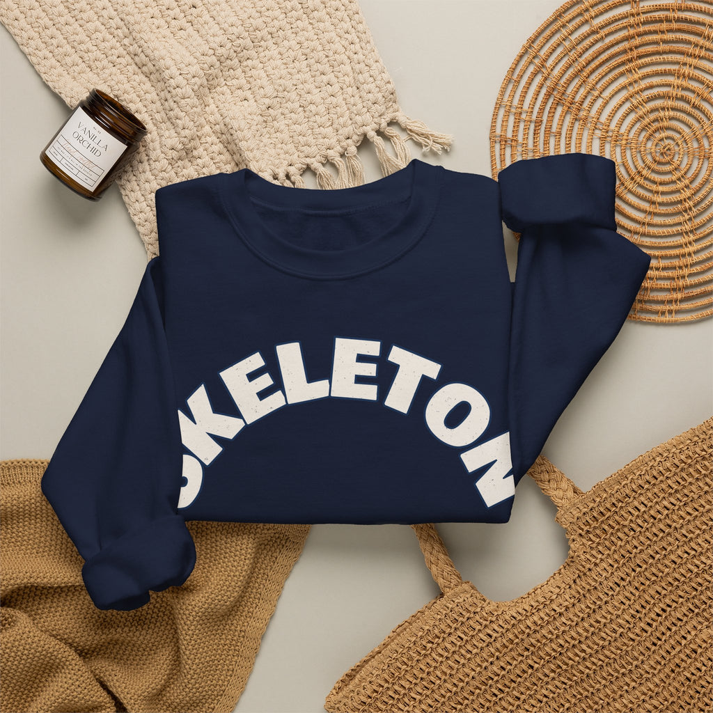 Skeleton Crew Night Shift Sweatshirt | Nurse Halloween Sweatshirt | Spooky Nurse Sweatshirt | Healthcare Worker Gift | Halloween 2026