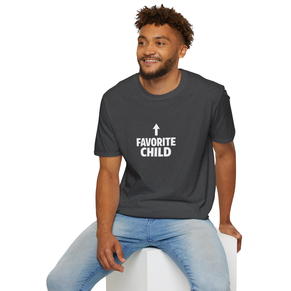 Favorite Child T-Shirt — Funny Arrow Family Tee for Kids & Parents