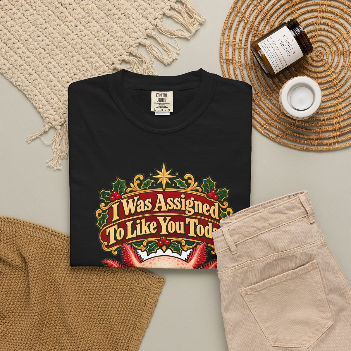 Funny Coworker Christmas Shirt I Was Assigned To Like You Today Shirt, Funny Holiday Gift Shirt, Christmas Gift Idea