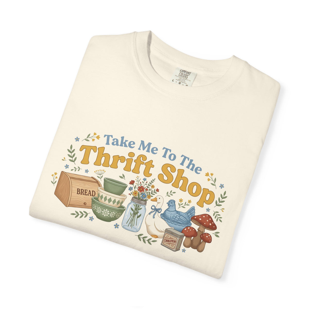 Take Me To The Thrift Shop Shirt, Vintage Pyrex Thrifting Tee, Secondhand Lover Shirt, Thrifter Gift