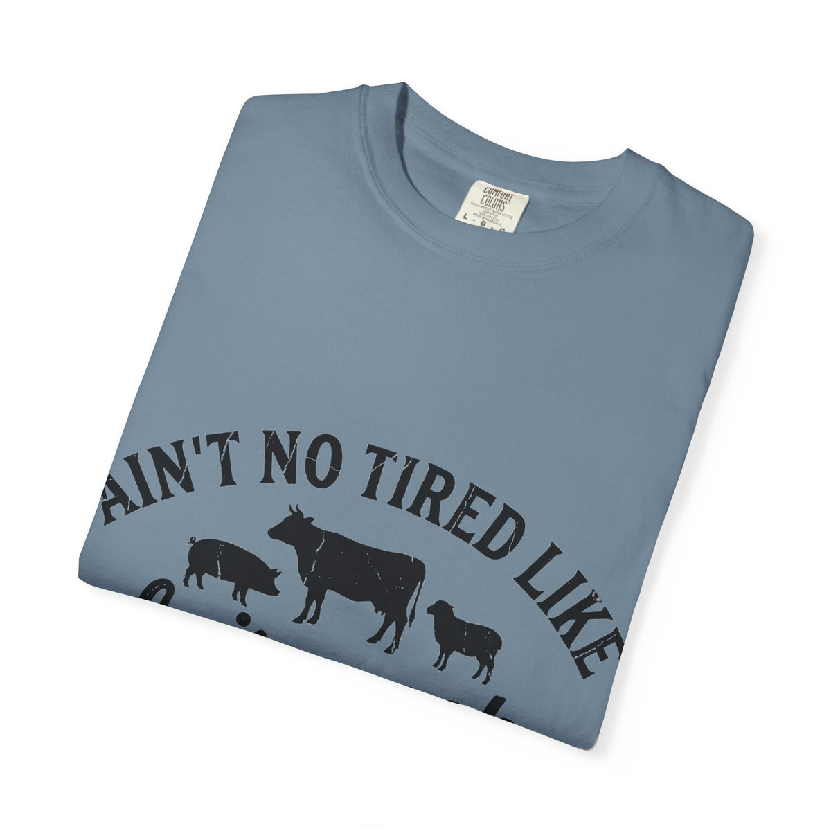 Ain't No Tired Like Fair Week Tired Shirt, Funny Livestock Show Tee, County Fair Mom Shirt, 4H Gift