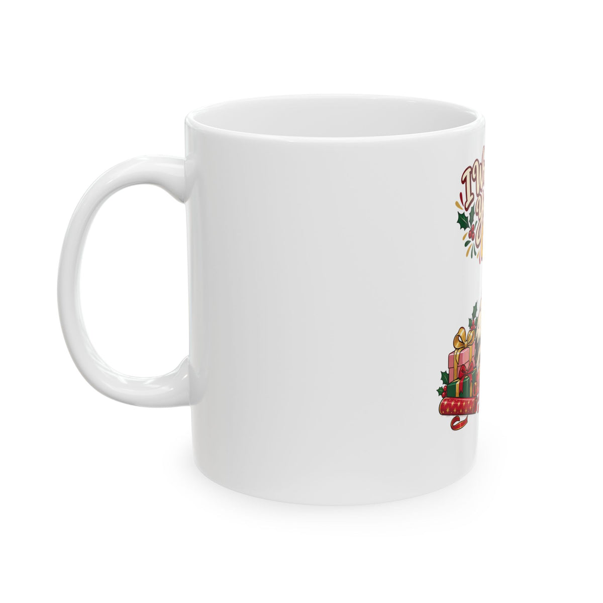 I Wrapped It You Took Credit Mug, Funny Mom Christmas Gift, Secret Santa Stocking Stuffer, 11oz 15oz Coffee Mug