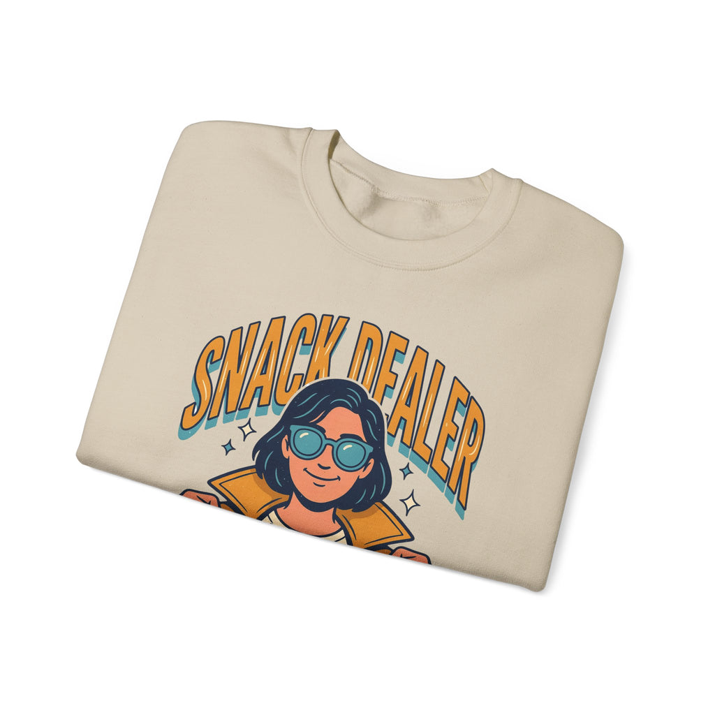 Funny Mom Sweatshirt Snack Dealer | Funny Mom Sweatshirt | Sarcastic Quote Sweatshirt | Gift