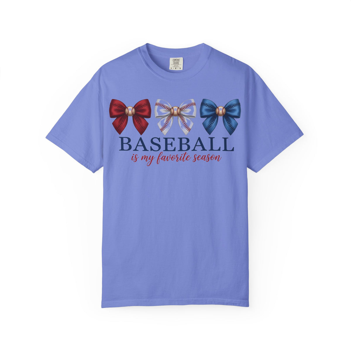Baseball Is My Favorite Season Shirt, Coquette Baseball Bows Tee, Baseball Mom Shirt, Game Day Gift