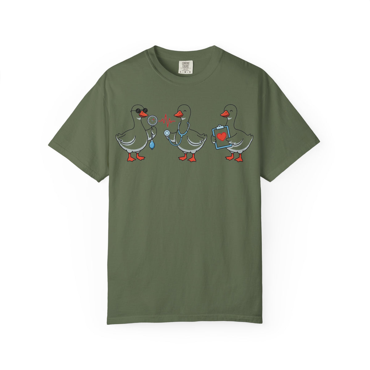 Silly Goose Nurse Squad Shirt, Funny Nurse Geese Tee, Stethoscope Goose Shirt, Nurse Team Gift