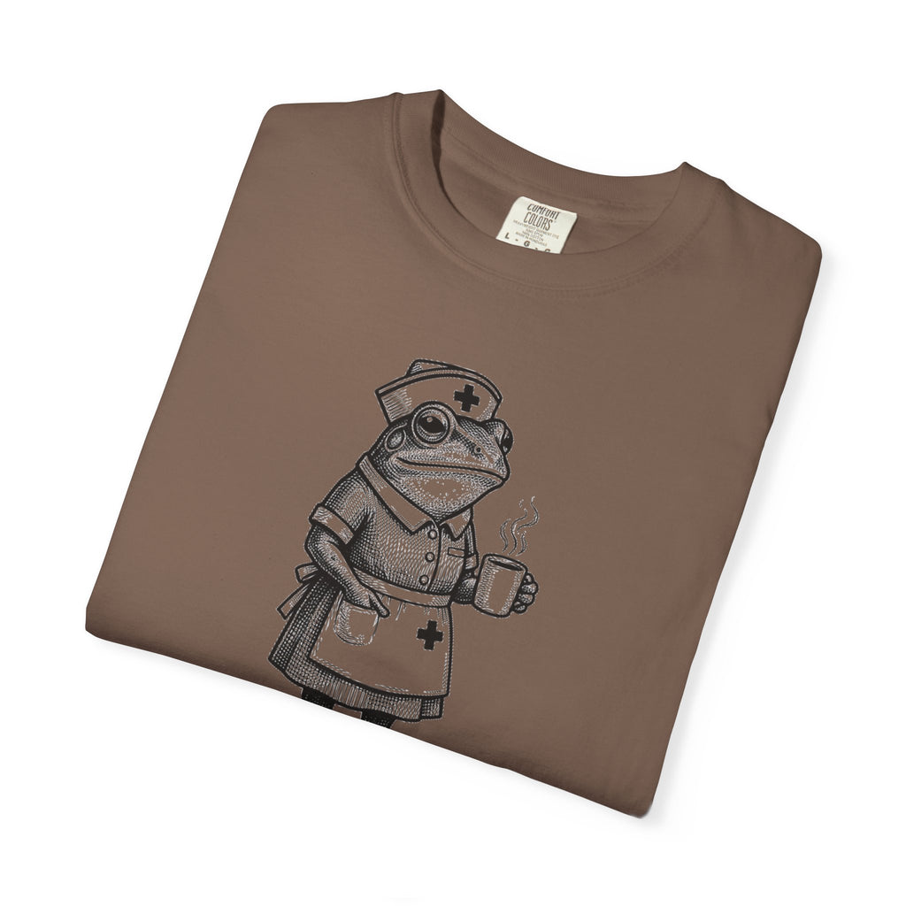 I Have To Ask Weird Stuff Or You'll Die Coffee Shirt, Funny Nurse Frog Tee, Sarcastic Triage Shirt, RN Gift