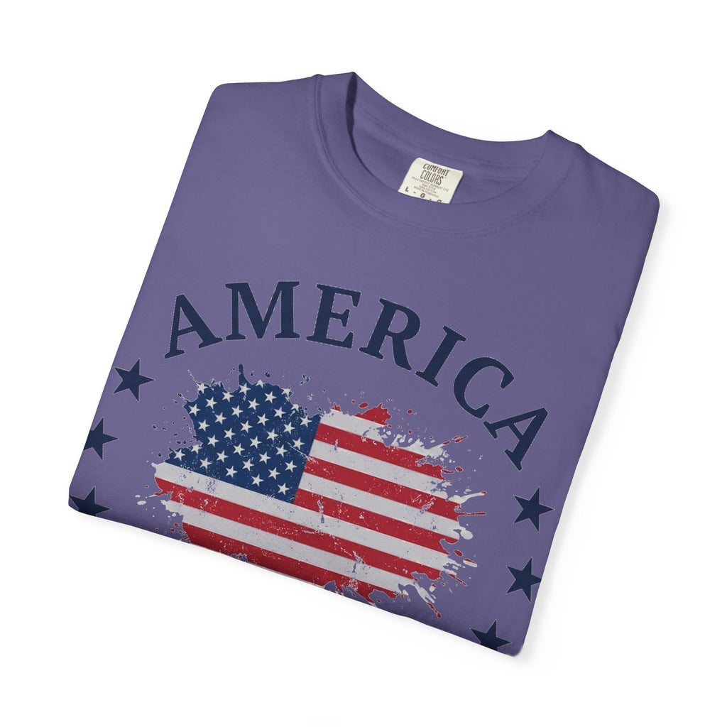 America 1776 2026 Shirt, Distressed Flag Oval Tee, Patriotic 250th Anniversary Shirt, Fourth Of July Gift
