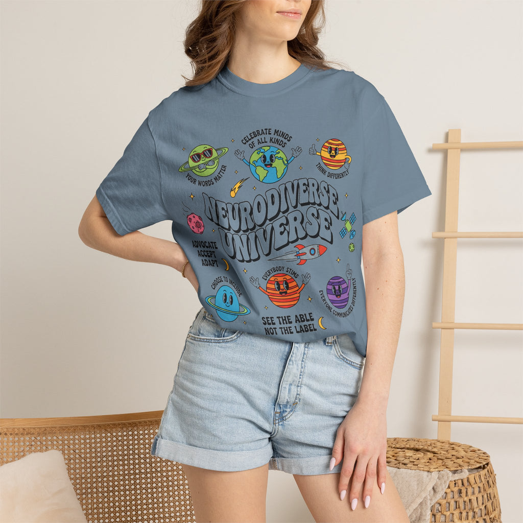 Neurodiverse Universe Bold Shirt, Celebrate Minds Of All Kinds Tee, Neurodiversity Pride Shirt, Advocate Gift